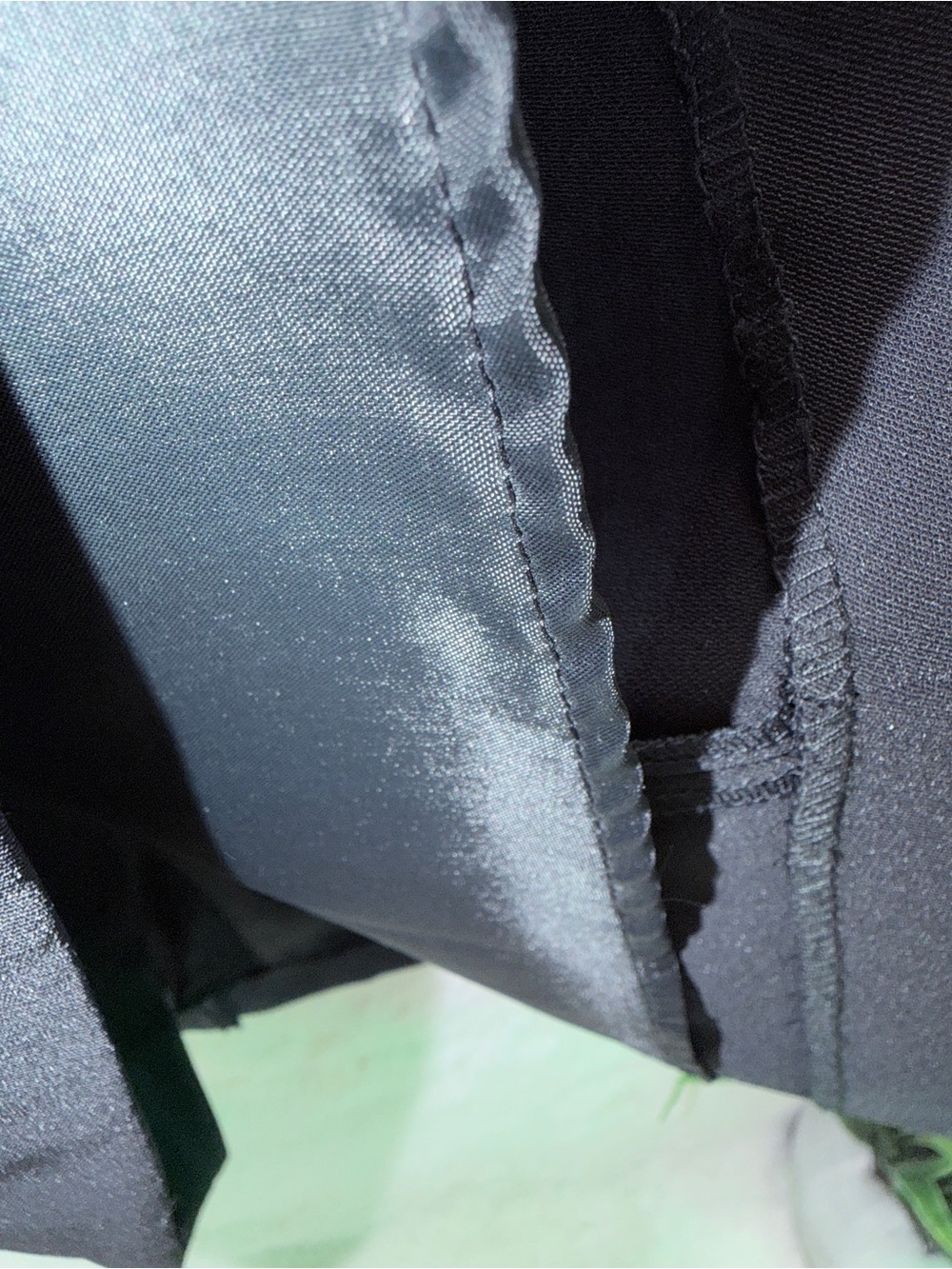Navy Betty Barclay Drawstring Side & Front Pockets Lined Pencil Skirt ๐ 34โW - Picture 5 of 7